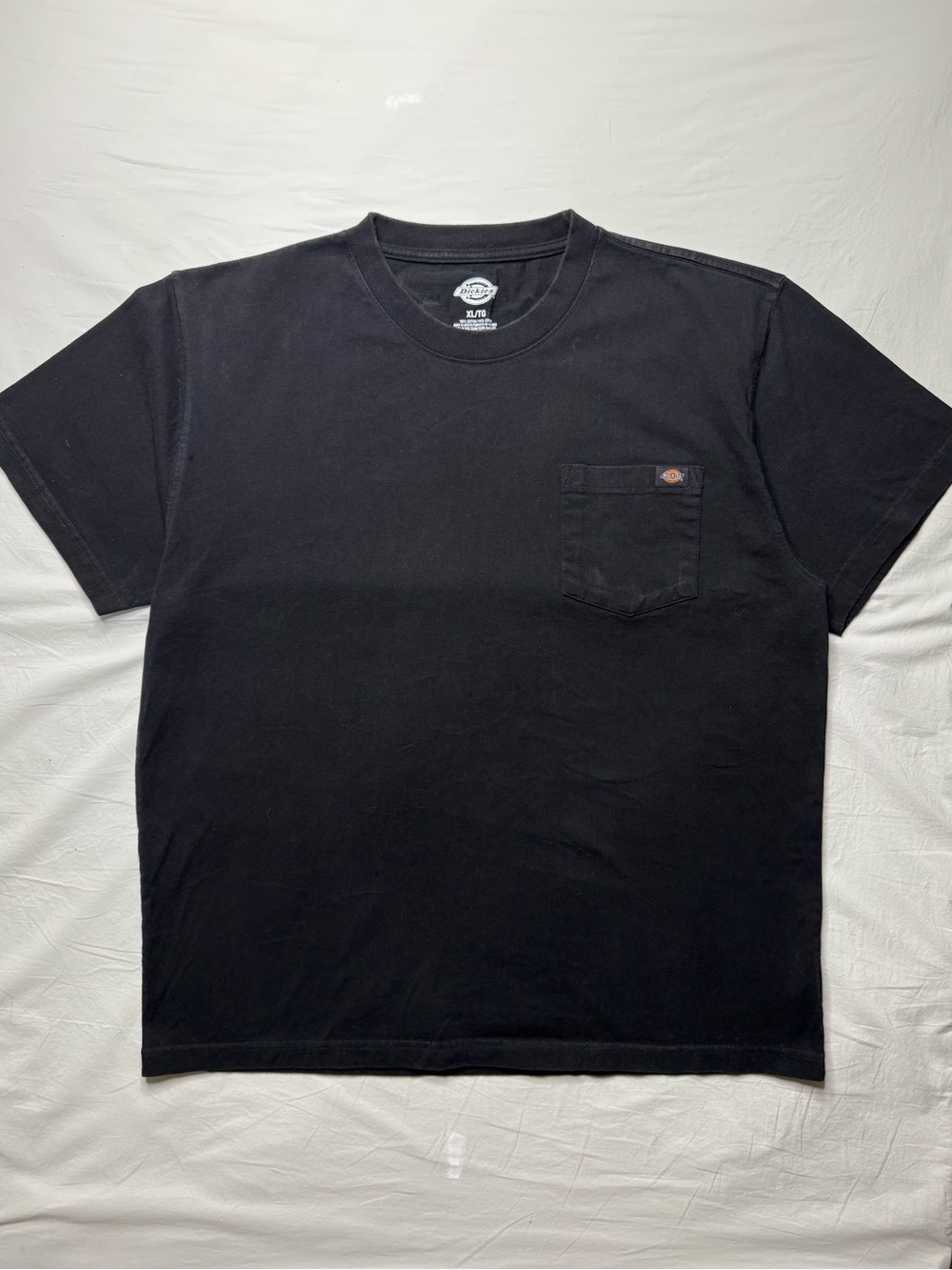 Dickies - Men's Black Crewneck Pocket Tee